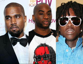 Kanye West (Steve Mack/Getty); Charlamagne Tha God (Andrew H. Walker/Getty); Chief Keef (BET.com)